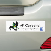AK Capoeira Brazilië - Bumper Bumpersticker (Op auto)