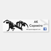 AK Capoeira Bumper stick Bumpersticker (Voorkant)