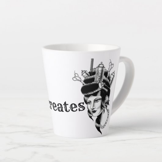 AK creëert Latte Mok (Rechterhoek)