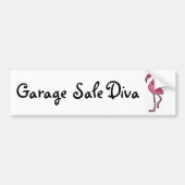 AK- Garage Sale Diva Bumpersticker (Voorkant)