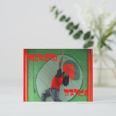 AK, Groene Olijf, DANS Briefkaart (Staand voorkant)