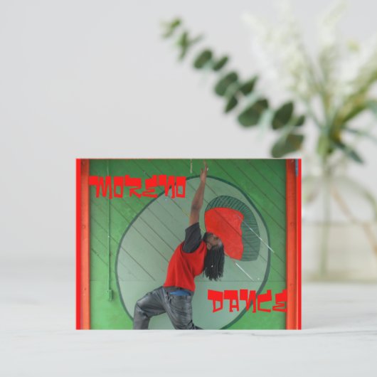 AK, Groene Olijf, DANS Briefkaart (Staand voorkant)