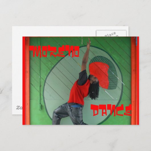 AK, Groene Olijf, DANS Briefkaart (Voorkant / Achterkant)