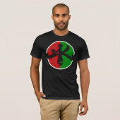 AK Red White Green T-shirt (Voorkant volledig)