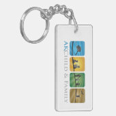 AK Sleutelhanger voor kinderen en gezinnen (Voorkant Links)