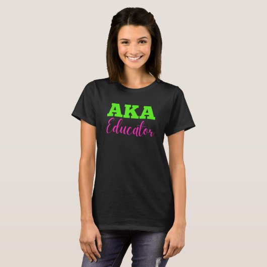Aka Educator T-shirt (Voorkant volledig)