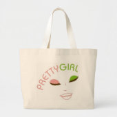 AKA  meisje Grote Tote Bag (Voorkant)