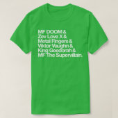 AKA MF DOOM T-SHIRT (Design voorkant)