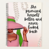 AKA Planner, Motivatie-Afrikaans-Amerikaanse Plann Planner (Voorkant)