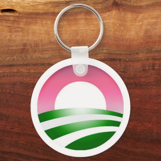 AKA voor Obama Sleutelhanger (Voorkant)