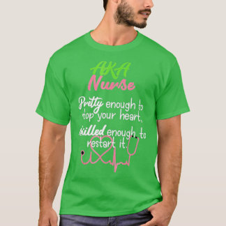AKA Zurse  Gift for LNP RN and Nurse Day T-shirt