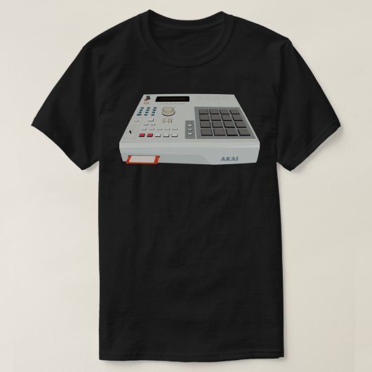 Akai MPC 2000 - Hip Hop - Sampler Classic T-Shirt (Design voorkant)