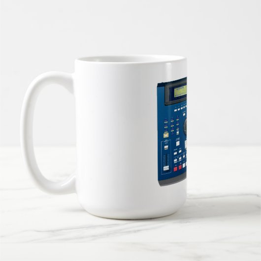 Akai MPC 2000xl trommelmachine blauw Koffiemok (Links)