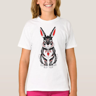 Akai Yokai Konijn – Japanse Geestbewaker in B T-shirt