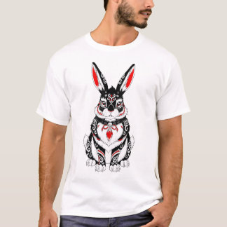 Akai Yokai Konijn – Japanse Geestbewaker in B T-shirt