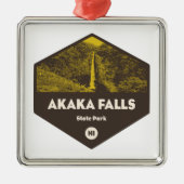 Akaka Herfst State Park Hawaii Metalen Ornament (Voorkant)