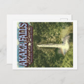 AKAKA HERFST STATE PARK - HONOMU HAWAII US BRIEFKAART (Voorkant / Achterkant)