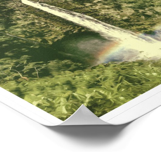 AKAKA HERFST STATE PARK - HONOMU HAWAII US POSTER (Hoek)