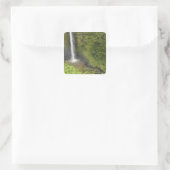 Akaka-waterval, Hamakua-kust, eiland Hawaii, Vierkante Sticker (Tas)