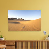 Akakus, Saharawoestijn, Fezzan, Libië. Canvas Afdruk (Insitu (Woonkamer))