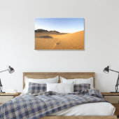 Akakus, Saharawoestijn, Fezzan, Libië. Canvas Afdruk (Insitu (Slaapkamer))