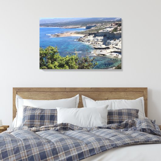 Akamas Peninsula Canvas Afdruk (Insitu (Slaapkamer))