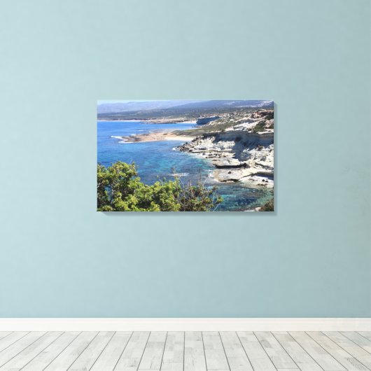 Akamas Peninsula Canvas Afdruk (Insitu (Houten vloer))