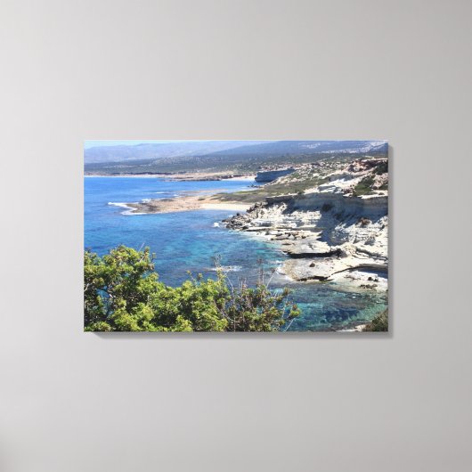 Akamas Peninsula Canvas Afdruk (Voorkant)