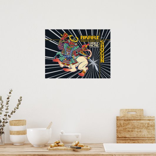 Akari Shogun American Wheat Ale Poster (Keuken)