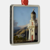 Akaroa Lighthouse, Nieuw-Zeeland Metalen Ornament (Rechts)