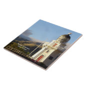 Akaroa Lighthouse, Nieuw-Zeeland Tegeltje (Zijkant)