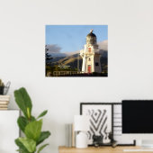Akaroa-vuurtoren Poster (Thuiskantoor)