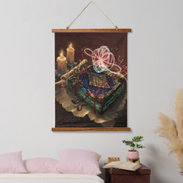 Akasha Codex - mystieke esoterische fantasie kunst Hangend Wandkleed