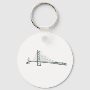 Akashi Kaikyo Suspension Bridge: Pearl Bridge Sleutelhanger