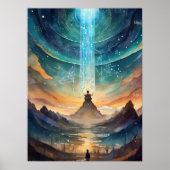 Akashic Records Astral Travel OBE Lucid Dreaming Poster (Voorkant)