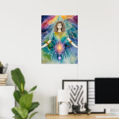 Akashic Records Astral Travel OBE Lucid Dreaming Poster (Thuiskantoor)