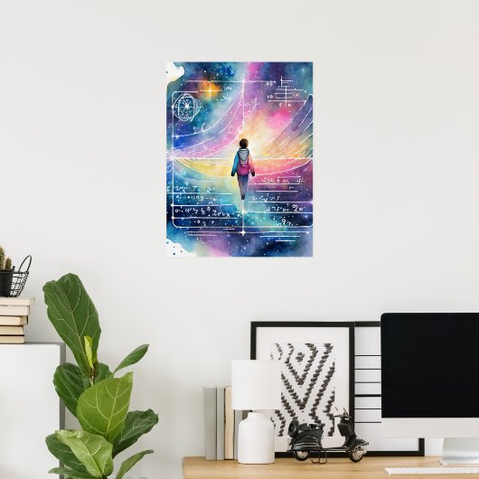 Akashic Records Astral Travel OBE Lucid Dreaming Poster (Thuiskantoor)
