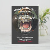 AKaska Wijn & Kaasfeest Alaska Feest Kaart (Staand voorkant)