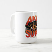 Akasuki Evil Eye T-shirt Koffiemok (Voorkant links)
