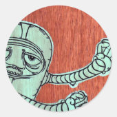 AKAYO1 RONDE STICKER (Voorkant)