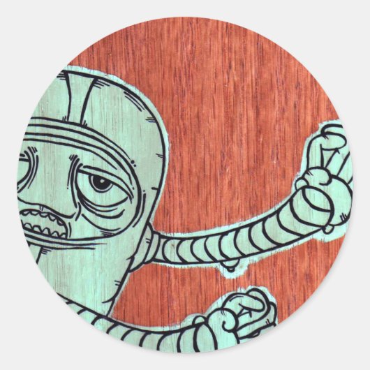 AKAYO1 RONDE STICKER (Voorkant)