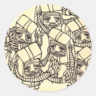 AKAYO1 RONDE STICKER