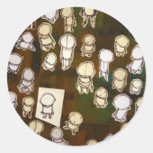 Akayo Ronde Sticker (Voorkant)