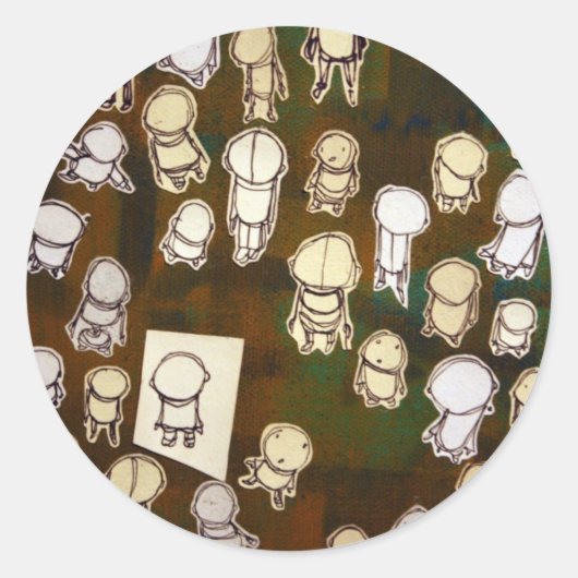 Akayo Ronde Sticker (Voorkant)