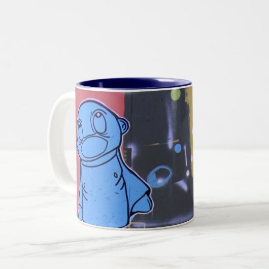 Akayo Tweekleurige Koffiemok (Voorkant links)