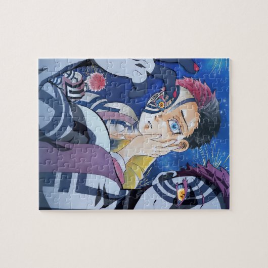 Akaza Bovenmaan 3 Legpuzzel (Horizontaal)