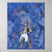 Akaza Bovenmaan 3 Poster (Voorkant)