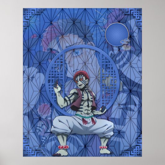 Akaza Bovenmaan 3 Poster (Voorkant)