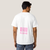 AKB48-bits SKU-t-shirt T-shirt (Achterkant volledig)