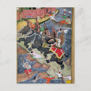 Akbar noemt de Savage Elephant, Hawa'i Briefkaart